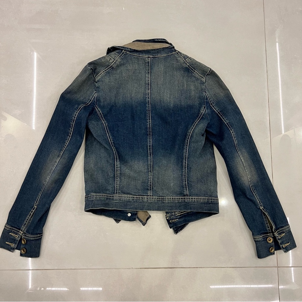 Plein Sud Vintage Ruffle Jean jacket - Picture 10 of 10